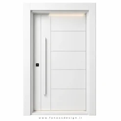 درب مدرن ضد سرقت با طراحی مینممال سایز 200*220 کد 30515
