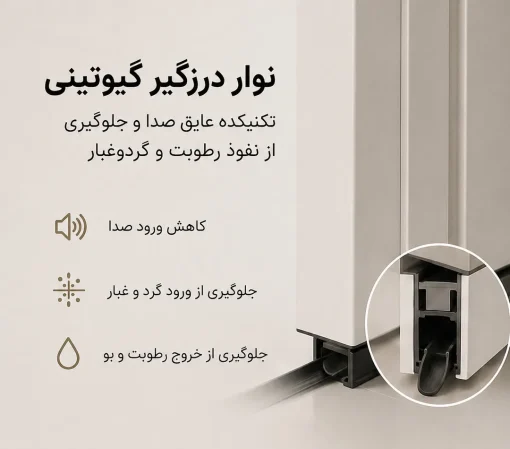 درب پلی وود ضد آب سرویس بهداشتی