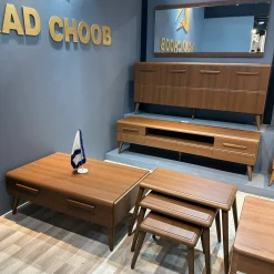 جدید مدرن رنگ گردویی وکیوم مدل هیراد کد 72